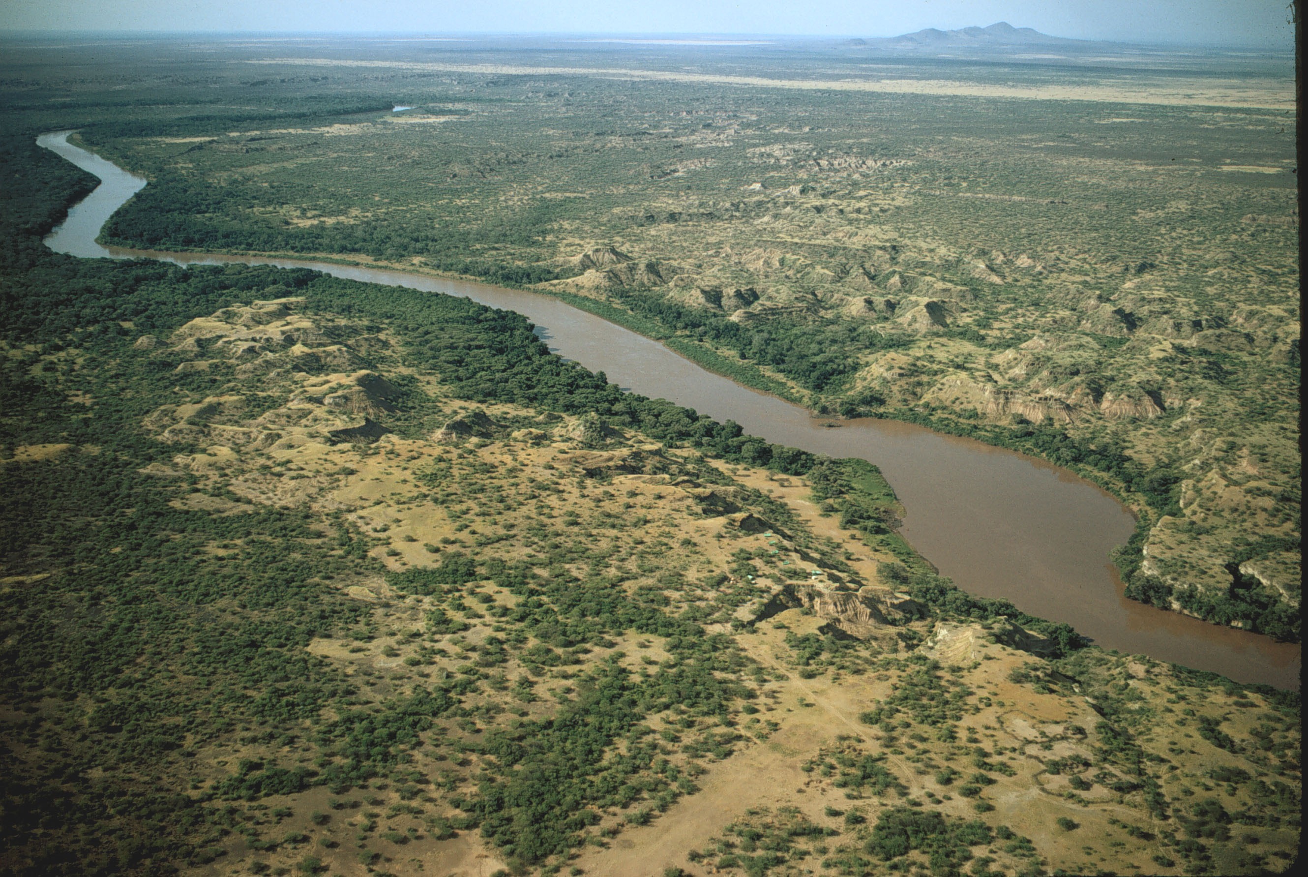 Aerial, Omo Camp